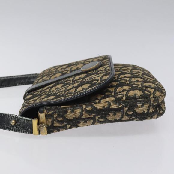 DIOR Trotter Canvas Shoulder Bag Navy - Picture 5 of 12